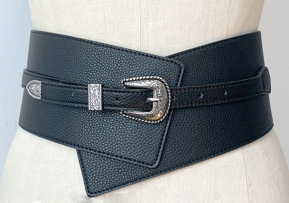 Lauren Urstadt leather cowgirl belt