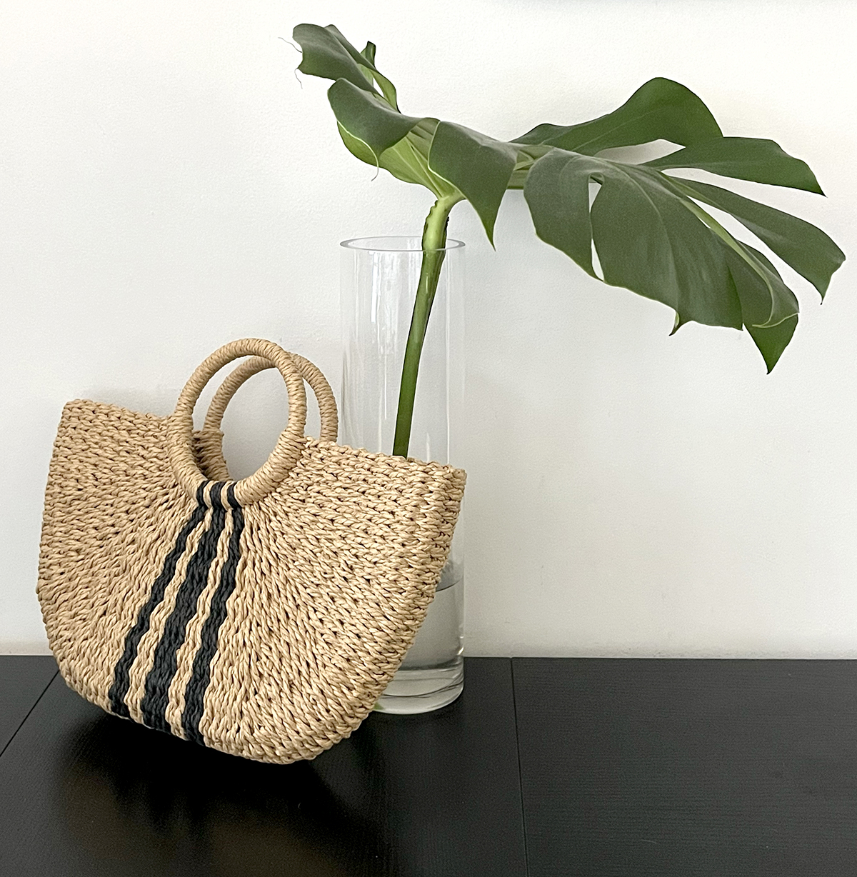 Lauren Urstadt straw handbag