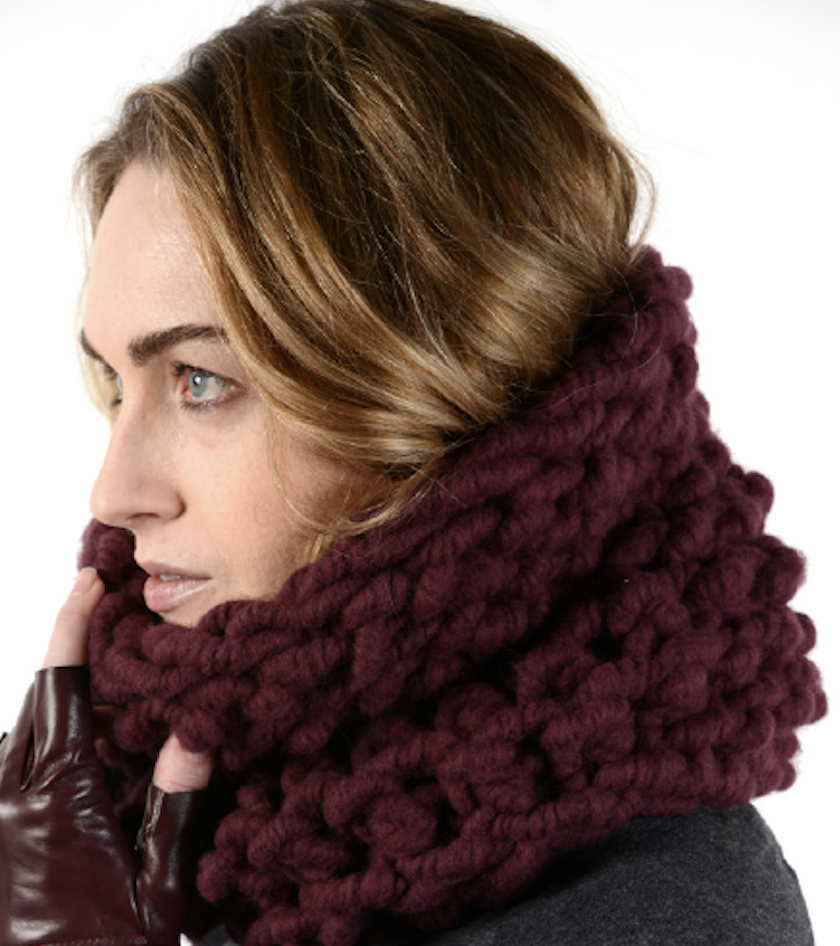 Lauren Urstadt thick knit cowl